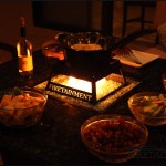 Dark Shot Of FireTable In Action