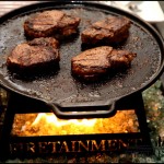 A fun way to cook steaks